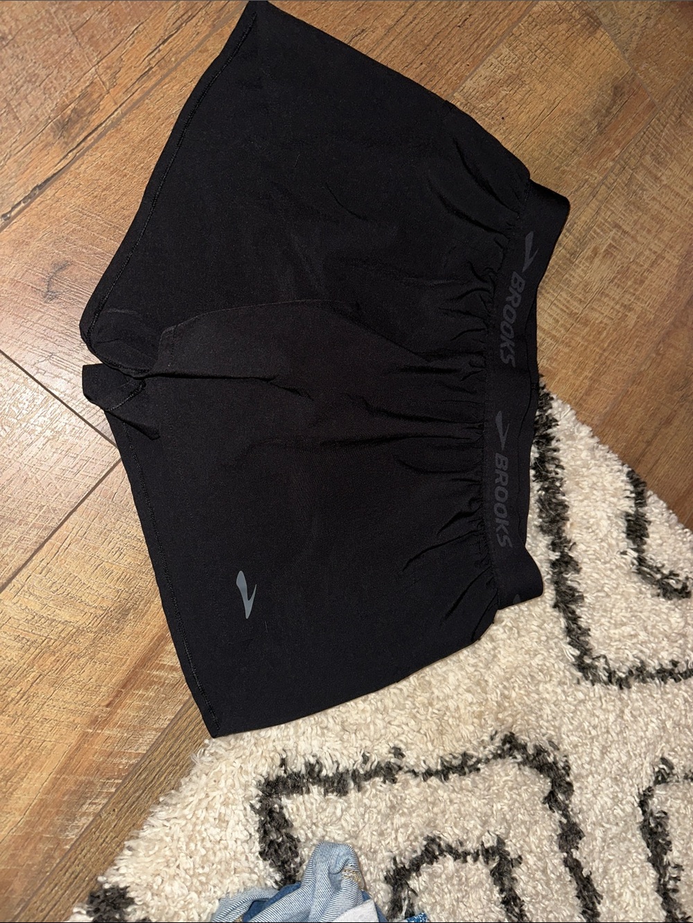 Brooks Black Women's Athletic Running Shorts